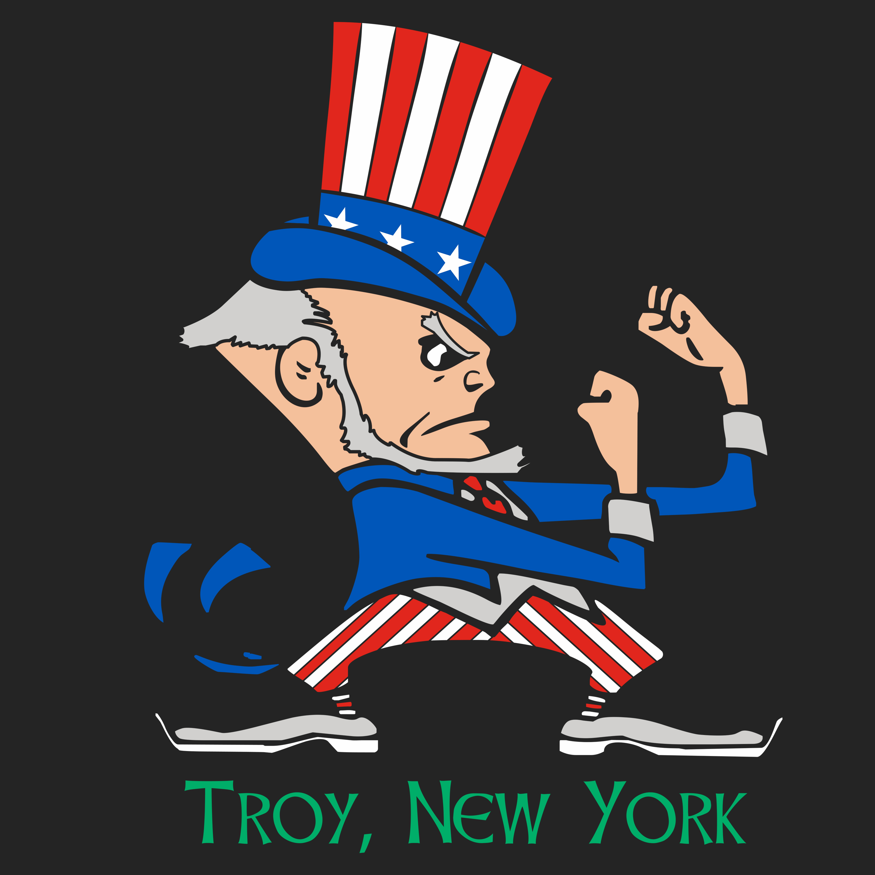 Troy PD Fighting Sam