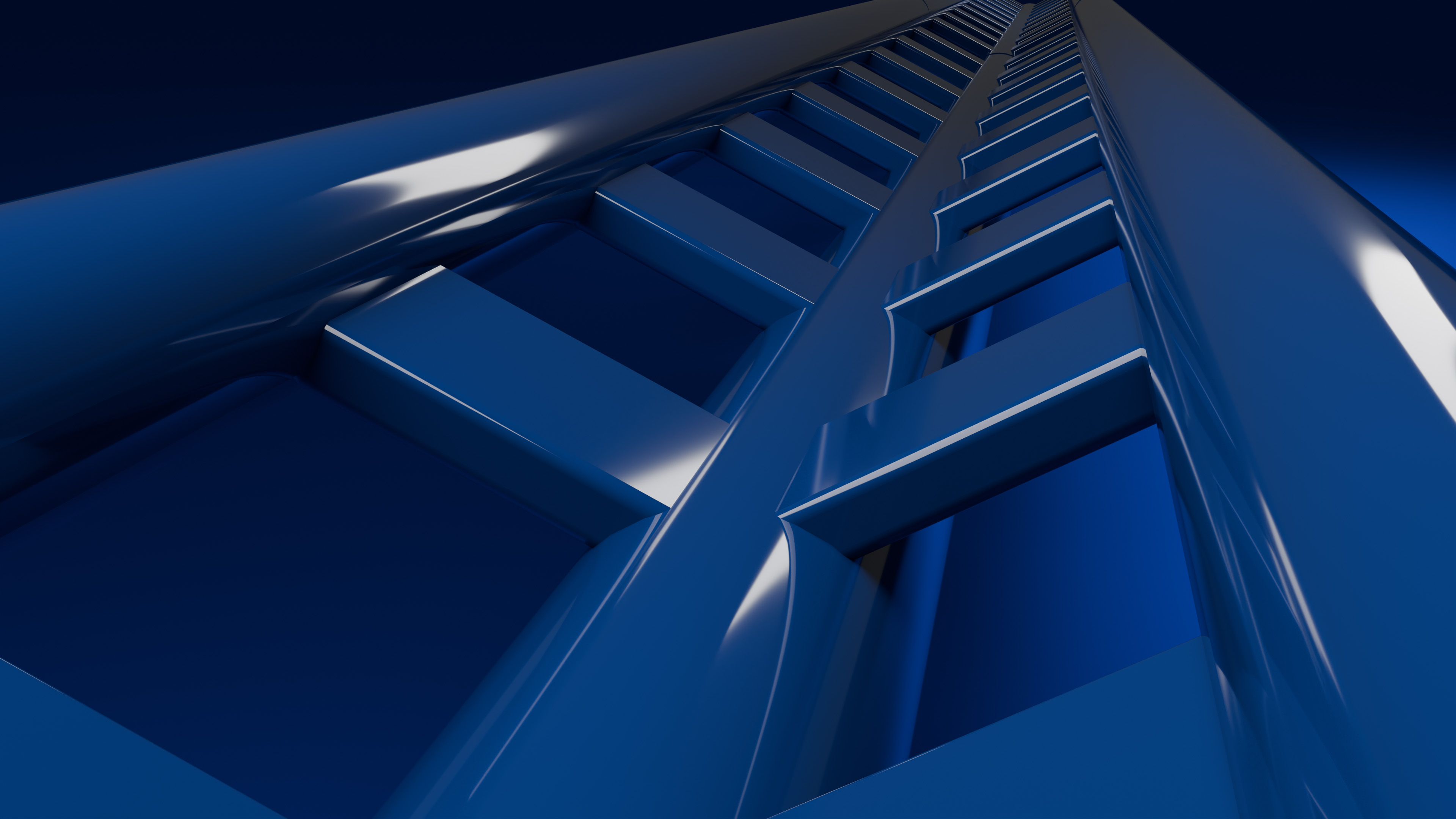 Roller Coaster Blender Render